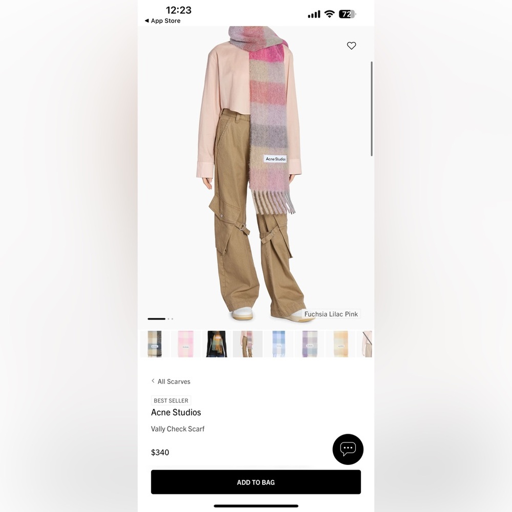 Acne Studios
Vally Check Scarf - Picture 7 of 7